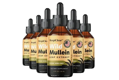 RespiClear Wild Mullein 6 Bottle Package